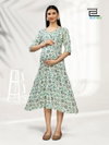 God Gift By Blue Hills Rayon Premium Printed Feeding Kurtis Wholesale Online
